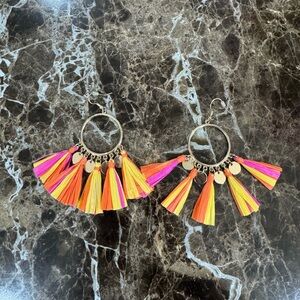 Gold Colorful Earrings!